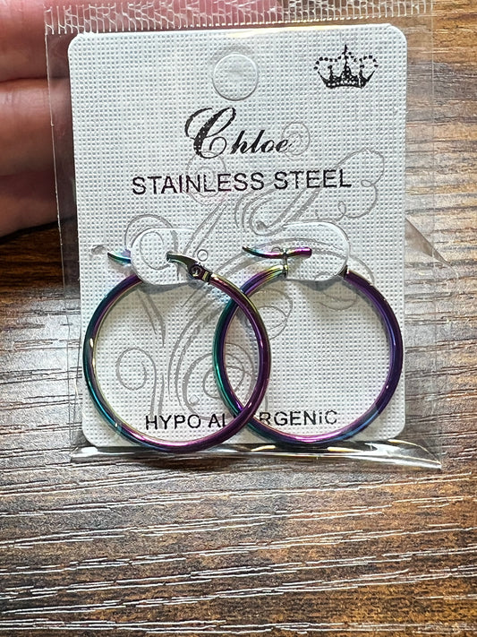 1" Oil Spill Hoops