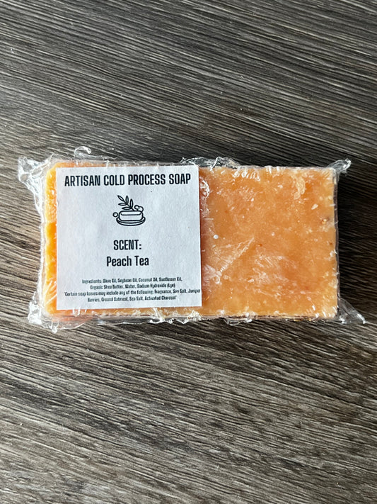 Cold Process Soap - Peach Tea