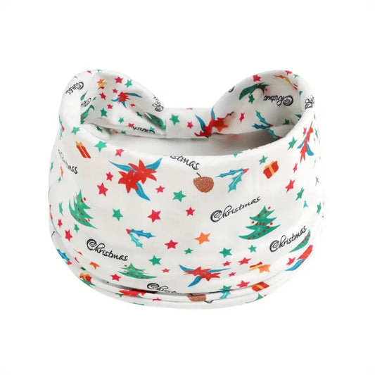 White Christmas headband